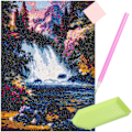 Pikkukuva 9 / 9: Timanttimaalaussarja - vesiputous Multicolor