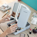 Miniatyrbillede 4 af 9: Make-up Spejl med Opbevaring - LED Grey