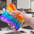 Miniatyrbillede 4 af 5: Pop It, Fidget Toy med Bobler - Firkantet Multicolor