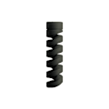 Miniatyrbillede 2 af 7: Kabelbeskyttelse til USB - sort Black