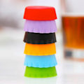 Miniatyrbillede 7 af 7: 6x silikonehætter Multicolor