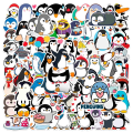 Pikkukuva 2 / 3: Mega Pack -tarroja - pingviinit Multicolor