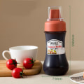 Pikkukuva 7 / 7: Kastikepullo 5-tylsällä korkilla - 350 ml Transparent