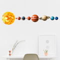 Miniatyrbild 2 av 2: Väggdekaler - Solsystemet multifärg
