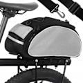 Miniatyrbillede 8 af 9: Sort cykeltaske med refleks - 13 l Black