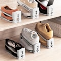 Miniatyrbillede 4 af 9: Justerbar skoopbevaring - 6 par Grey