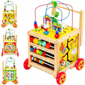 Miniatyrbillede 2 af 9: Trækvogn til børn Multicolor
