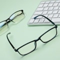 Miniatyrbillede 2 af 5: Anti Blue Light-Briller - Sort Fade Black one size