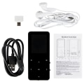 Miniatyrbillede 2 af 2: MP3-Afspiller med Bluetooth og Højttaler Black