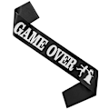 Miniatyrbillede 1 af 3: Bånd til polterabend - Game Over Black