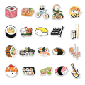 Pikkukuva 5 / 5: Ainutlaatuisia tarroja - sushi-aiheisia - 50 kpl Multicolor