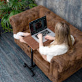 Miniatyrbillede 7 af 8: Tatkraft, Gain - Justerbart Laptopbord på Hjul Brown