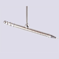 Miniatyrbild 7 av 8: Fidget Penna - 2-i-1 - Metall Silver