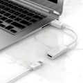 Miniatyrbillede 2 af 3: DisplayPort til HDTV - 2K - Adapter White