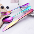 Pikkukuva 5 / 5: Retkiruokailuvälineet, 8 Osaa - Sateenkaari Multicolor