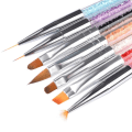 Pikkukuva 2 / 3: 7x Manikyyriin Tarkoitetut Kynsisiveltimet Multicolor