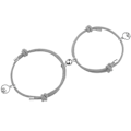 Pikkukuva 2 / 3: Parirannekoru Magneetilla - Harmaa Grey one size