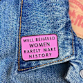 Miniatyrbillede 4 af 5: 3x Emaljestifter - Feminisme Multicolor