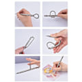 Miniatyrbillede 8 af 8: Fidget pen - 2 -i -1 - metal Silver