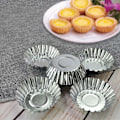 Miniatyrbillede 2 af 5: 10x små konditorforme i aluminium Silver