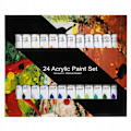 Miniatyrbillede 3 af 6: Akrylmaling - 24 stk - 12 ml Multicolor