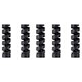 Miniatyrbillede 1 af 7: Kabelbeskyttelse til USB - sort Black