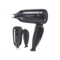 Miniatyrbillede 1 af 6: Rejse hårtørrer - Sort - 1200W Black