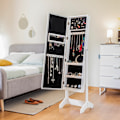 Miniatyrbillede 8 af 9: Smykkeskrin m. LED lamper White