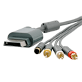 Miniatyrbillede 2 af 4: S terminal / AV terminal til XBOX 360 interface Grey