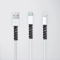 Pikkukuva 4 / 7: Kaapelin suojaus USB - musta Black