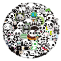 Pikkukuva 1 / 5: Tarrapakkaus - pandat Multicolor