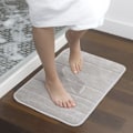 Miniatyrbillede 2 af 4: Bademåtte med Memory Foam Grey