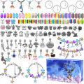 Miniatyrbillede 2 af 9: Sæt til smykkeproduktion - perler og charms Multicolor