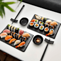 Miniatyrbild 2 av 3: Sushi Set för Två Svart