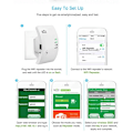 Miniatyrbillede 3 af 5: Trådløs Wi-Fi Repeater - Hvid White