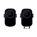 Miniatyrbillede 2 af 6: Qi-oplader med To Beslag Black