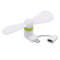 Miniatyrbild 1 av 5: Micro USB / Lightning Fläkt - Vit Vit