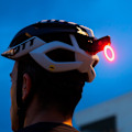Miniatyrbillede 7 af 8: Baglygte til Cykel, LED - 5 Lystilstande Black
