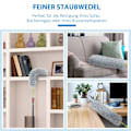 Miniatyrbild 7 av 10: Utdragbar Mikrofiber Dammborste 73-180 cm