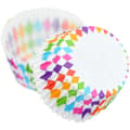 Miniatyrbillede 5 af 5: 100x Farverige muffinforme Multicolor