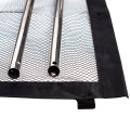 Miniatyrbillede 2 af 5: Hundegitter med Net - 110 x 72 cm Black