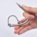 Miniatyrbillede 2 af 8: Fidget pen - 2 -i -1 - metal Silver
