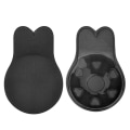 Pikkukuva 1 / 3: Itsekiinnittyvät rintaliivit, Nipple cover - S/M Musta Black one size