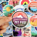 Pikkukuva 5 / 6: Mega Pack -tarroja - matkailu Multicolor