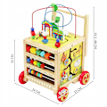 Miniatyrbillede 3 af 9: Trækvogn til børn Multicolor