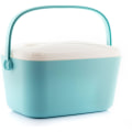 Miniatyrbillede 1 af 9: Bærbar køletaske med krusholder - 20 l Turquoise