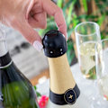 Miniatyrbillede 2 af 7: 2x Lukninger til champagneflasker Black