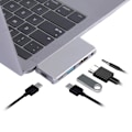 Miniatyrbillede 3 af 3: USB-C Multiport - HDMI, USB-C, USB-3.0, 3.5 mm Grey