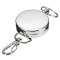 Miniatyrbillede 1 af 5: Nøgleholder med jojo-funktion, Karabinhætte Silver
