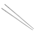 Pikkukuva 1 / 7: Pitkät syömäpuikot ruostumatonta terästä - 38 cm Silver